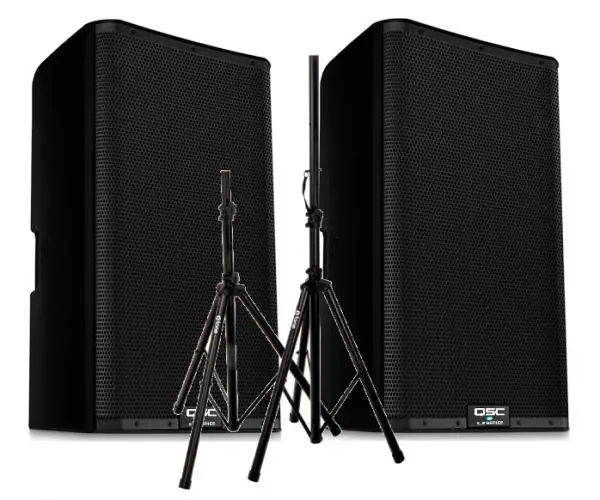 Qsc Bundle K12.2 avec stands | Letzte Chance
