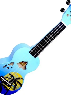 Mahalo Designer MD1HABUB Soprano +Bag - hawaï blue burst - Kundenfavorit