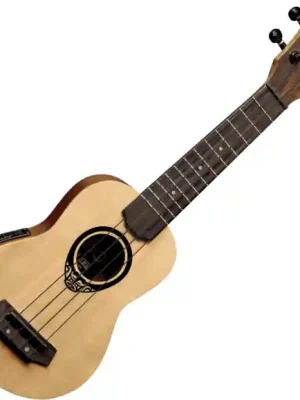 Lag Tiki Uku Baby-Soprano acoustic electric - naturel - Hohe Qualität