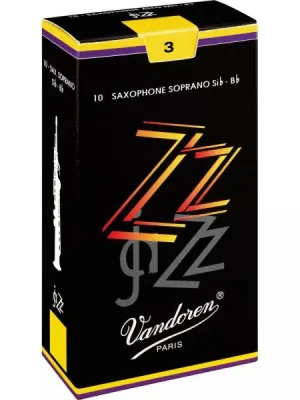 Vandoren ZZ Saxophone Soprano n°3 x10 Box - Nur noch kurze Zeit
