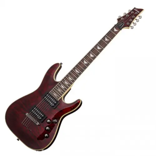 Hochwertig | Schecter Omen Extreme-7 - black cherry gloss