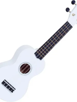 Top-Qualität | Mahalo MR1 Rainbow Soprano +Bag - white gloss