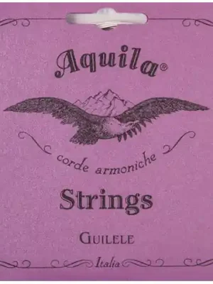 Aquila Corde Armoniche Guitarlele Strings - New Nylgut Guilele String Set, A-Tuning | Zeitlich begrenzt
