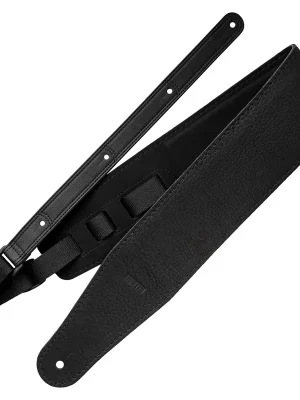 Richter Beavertail Gitarrengurt Bullneck Wild Black - Zeitlich begrenzt