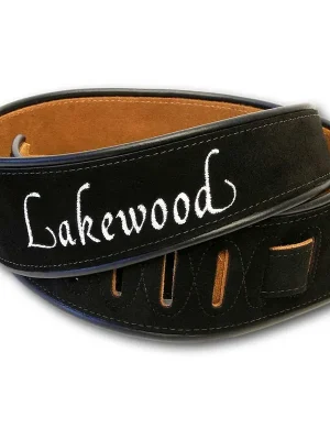 Vorteilspreis - Lakewood Guitar Strap Black Leather