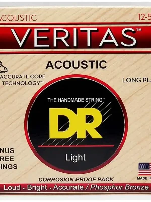 Top-Angebot | DR Strings Veritas VTA-12 Phosphor Bronze Light .012-.054