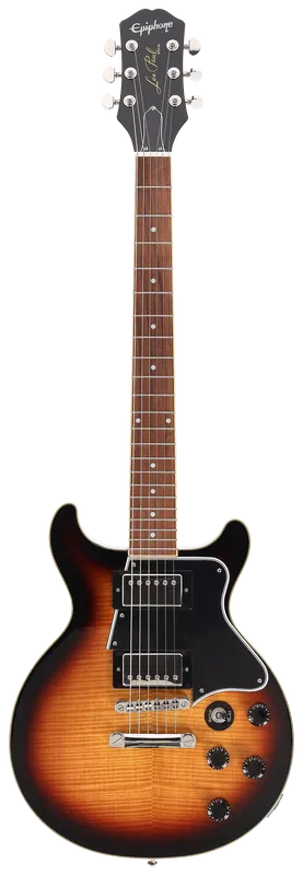 Epiphone Les Paul Special Double Cut Figured Bourbon Burst - Sehr gefragt