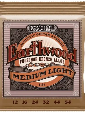 Günstig - Ernie Ball 2146 - Regular Slinky Acoustic Earthwood 012-054