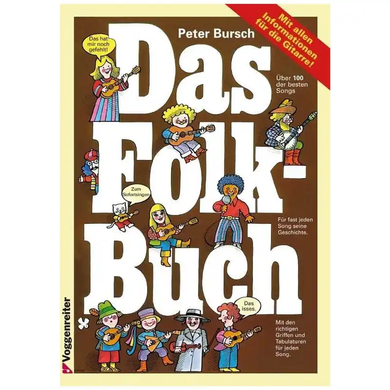 Online kaufen | Voggenreiter Peter Bursch - Das Folkbuch