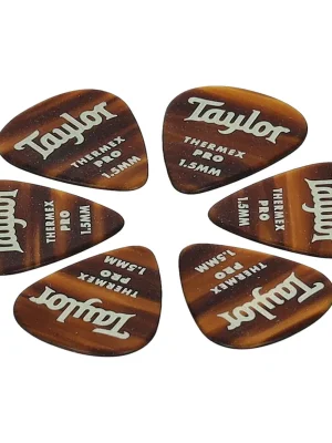 Taylor Premium 351 Thermex Pro Picks Tortoise 1.50 Packung mit 6 Stück - Preishit