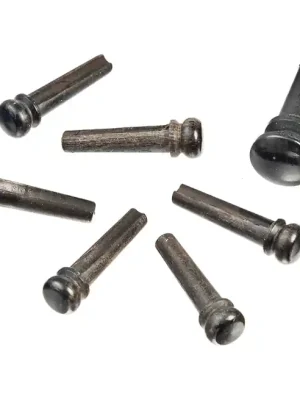 D’Addario PWPS1 Bridge-Pins mit Gurtknopf Ebenholz | Jetzt sparen