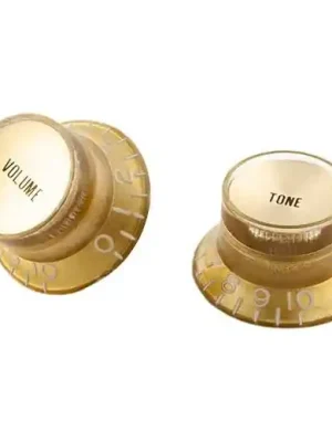 Knallerpreis - Gibson Top Hat Style Knobs Gold - Gold