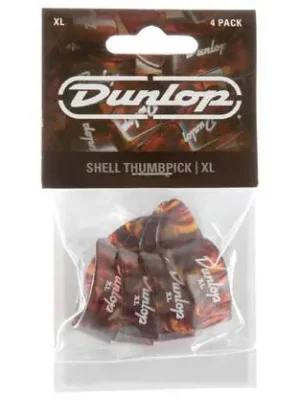 Dunlop 9024P Shell Thumbpicks, Player`s Pack, 4 pcs., she - Fast ausverkauft