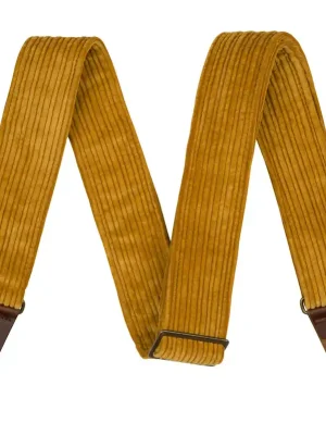 Fender Corduary Strap Blaze Gold - Zertifiziert