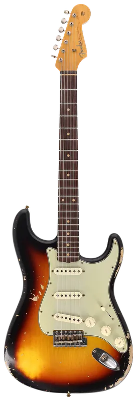 Fender Custom Shop 1960 Stratocaster HVYREL 3TS CZ590473 - Brandneu