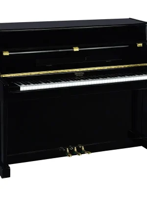 Sehr gefragt | Session Original Walldorf 109 Klavier Schwarz Hochglanz mit Silent System