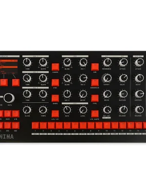 Zertifiziert | Melbourne Instruments NINA 12-Voice hybrid-Synth; desktop