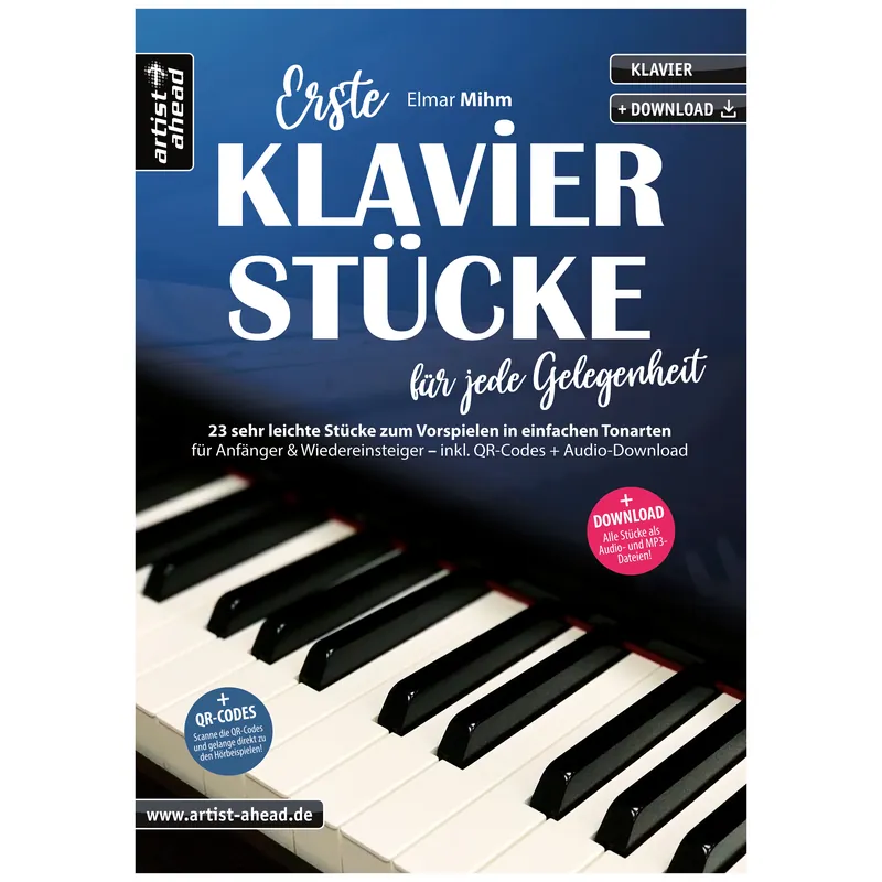 Artist Ahead Erste Klavierstücke für jede Gelegenheit - Elmar Mihm | Bestellbar