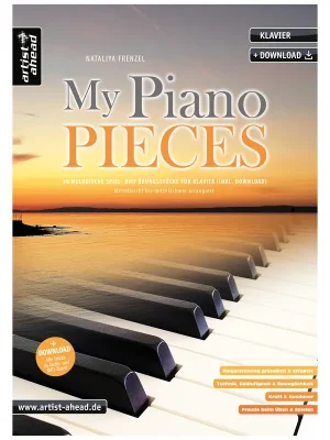 Versandbereit - Artist Ahead My Piano Pieces - Nataliya Frenzel
