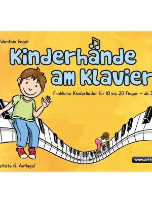Artist Ahead Kinderhände am Klavier - Valenthin Engel - Abverkauf
