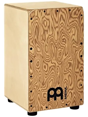 Meinl Percussion WCP100MB - Woodcraft Professional Cajon, Makah-Burl | Profi-Qualität
