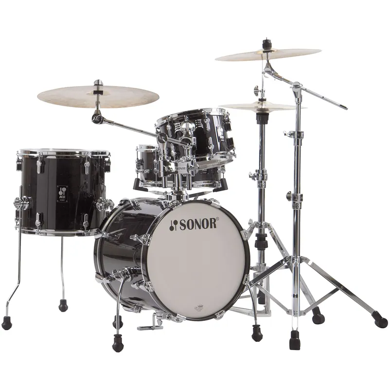 Jetzt sichern | Sonor AQ2 16" Transparent Black Safari Drumset