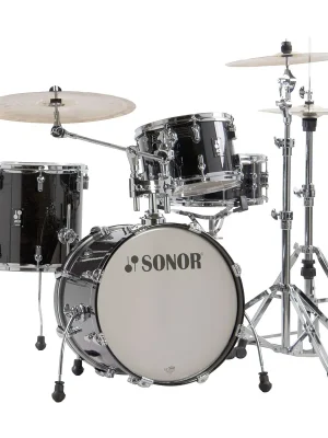 Extra sparen | Sonor AQ2 18" Transparent Black Bop Drumset