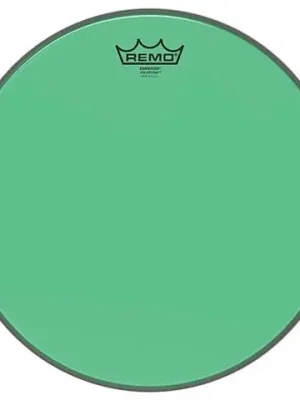 Remo Tom-Fell Remo Colortone Emperor Clear 12" Green T BE-0312-CT-GN, 12", 2-lagig, Schlagfell, klar - Vorteilspreis
