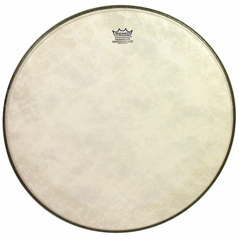 Expressversand - Remo Ambassador Fiberskyn 3 - Bass Drum Fell - 24 Zoll