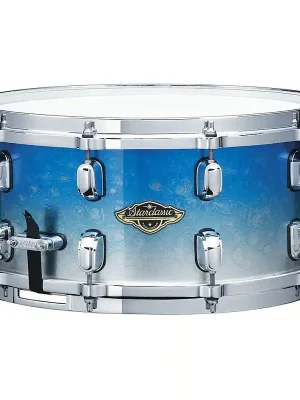 Neu hinzugefügt | Tama WBSS65MBI Starclassic Walnut/Birch 14"x6.5" Snare Molten Blue Ice Fade