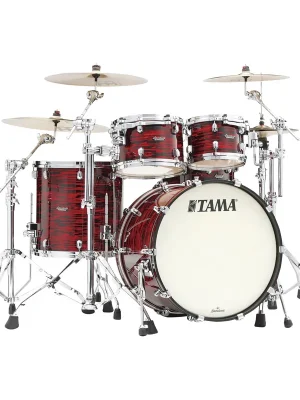 Reduziert - Tama MR42TZS-ROY Starclassic Maple Shell Kit 4 tlg. - R ed Oyster/Chrom Hardware