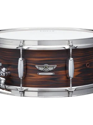 Nur noch wenige - Tama TLJC146-BOC STAR Reserve Solid Cedar Snare Drum - 14" x 6" Burnt Oiled Cedar / Chrom HW