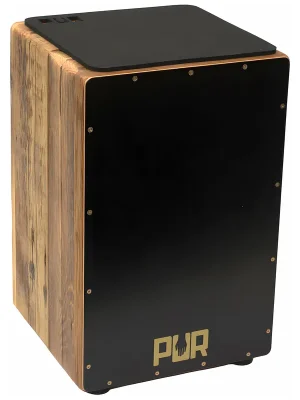 Hochwertig | Pur Cajon PUR Anniversary Edition Old Black Cajon ANN-15-BLA