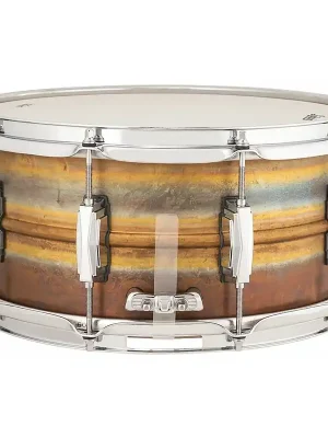 Expressversand | Ludwig Snare Drum Ludwig Bronze Phonic LB552R 14" x 6,5" Snare-Drum,14" x 6,5",Bronze, Imperial Lugs