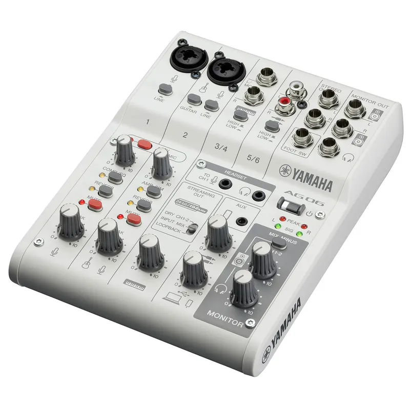 Yamaha AG06 Mk2 white | Neuzugang