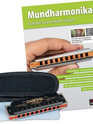 Jetzt verfügbar | Cascha Professional Blues Harmonica Set