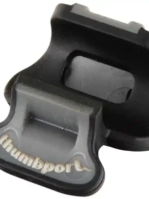 Thumbport Daumenstütze für Piccolo Querflöte Schwarz Grau - Preisnachlass