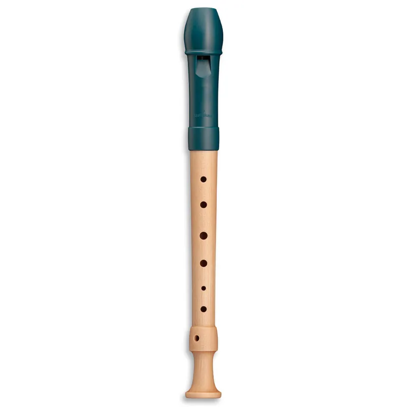 Nur noch heute | Mollenhauer Fipple Soprano 17313 Dege Seeblau, deutsche Griffweise