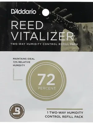 D’Addario Woodwinds Reed Vitalizer - Nachfüllpack - 73% Humidity - Top-Qualität