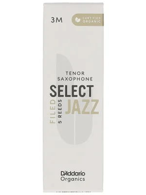 Kundenliebling | D’Addario Woodwinds Organic Select Jazz Filed - Tenor Saxophone 3M - 5er Pack