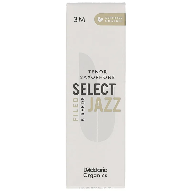 Kundenliebling | D’Addario Woodwinds Organic Select Jazz Filed - Tenor Saxophone 3M - 5er Pack