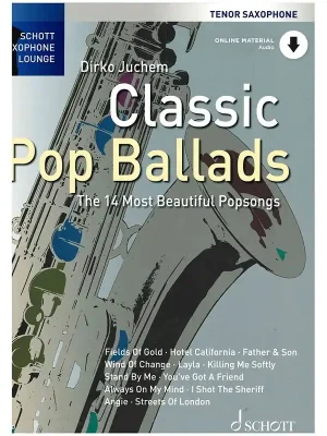 Brandneu - Schott Saxophone Lounge - Classic Pop Ballads Tenor Sax