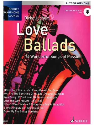 Direkt ab Werk | Schott Saxophone Lounge - Love Ballads Alto Sax