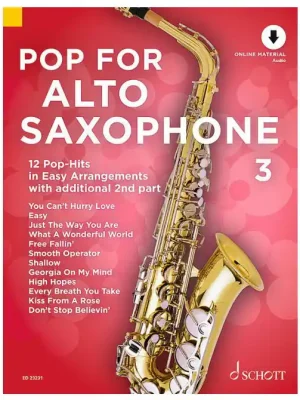 Schott Pop For Alto Sax 3 - Profi-Qualität
