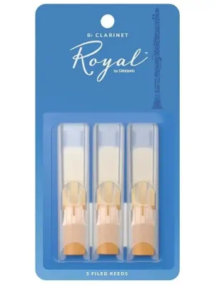 Kostenlose Rückgabe - D’Addario Woodwinds Royal - Bb Klarinette 3,0 - 3er Pack