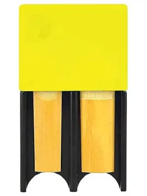 D’Addario Woodwinds Reed Guard Sopran/Alt/Klarinette - Gelb - Kundenfavorit