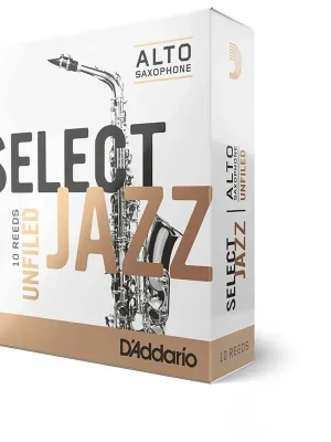 D’Addario Woodwinds Select Jazz Unfiled - Alt Saxophone 4S - 10er pack | Top bewertet