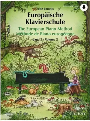 Einfach bestellen | Schott Europäische Klavierschule Bd.2 Audio Online
