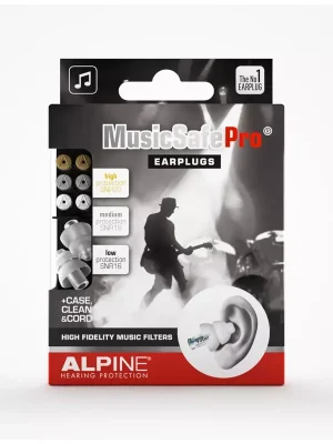 Hammerpreis - Alpine Hearing Protection MusicSafe Pro Transparent - Earplugs