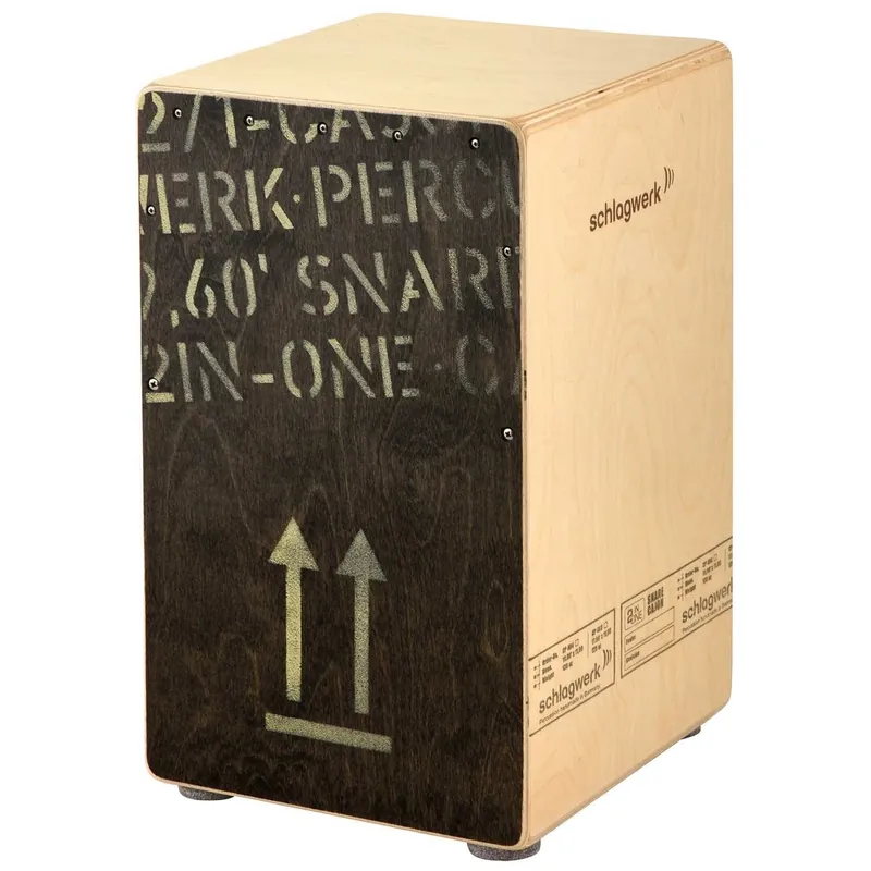 Schlagwerk CP 404 BLK Cajon 2inOne Black Edition - Kundenliebling
